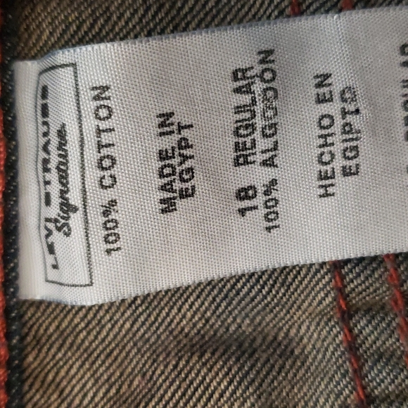 Girls Levi Strauss Signature Carpenter Jeans - Picture 8 of 15